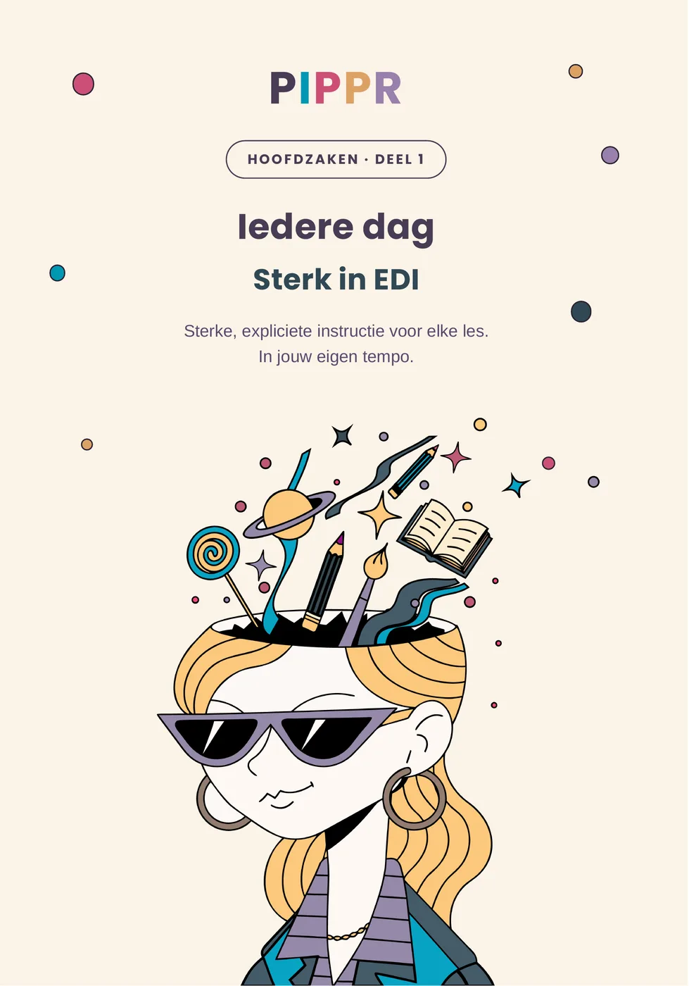 Iedere dag sterk in EDI - Voorkant